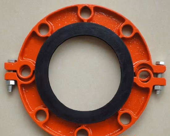 Casting Ductile Iron Grooved Flange Adaptor ASTM A536