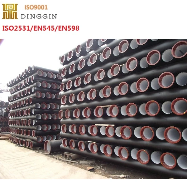 DN1100 Good Quality Cement Lined ISO 2531 BS En 545 En598 Ductile Cast Iron Pipe & Fittings Factory