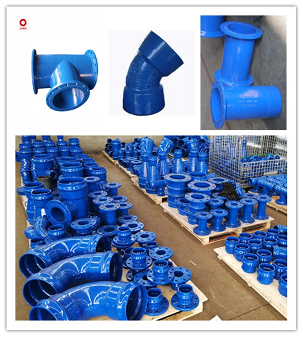 Ductile Iron Fittings for PVC Connection