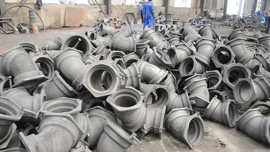 Syi Awwa C153 Механический фитинг из ковкого чугуна с крестообразным соединением Di и механическим соединением