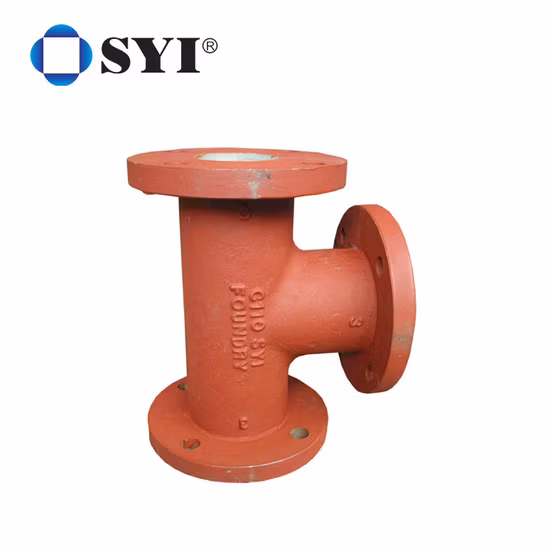 Syi Китай Awwa C100 ковкий чугун DCi фланцевый конический фитинг для водоснабжения